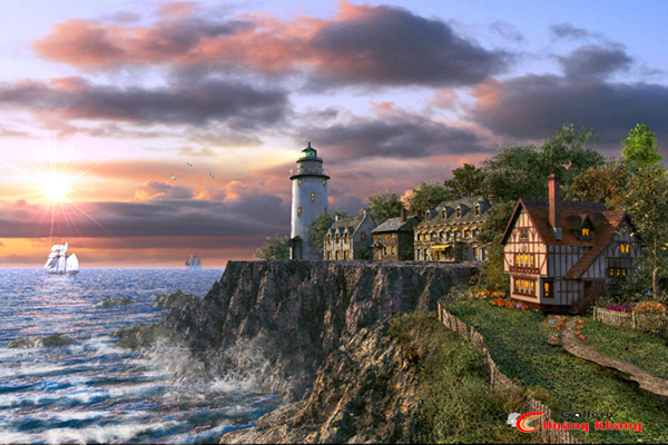 Tranh Thuyền Bườm